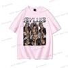 Sylus Love and Deepspace Cotton T-Shirt Vintage Streetwear Women Men Clothing Harajuku Y2k Short Sleeve Tee Loose Soft Tee Shirt