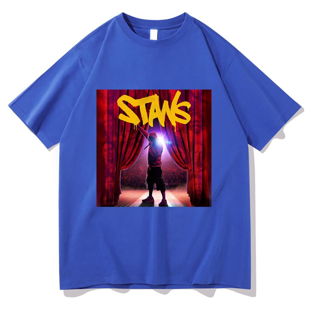 Eminem STANS T-Shirt Fahsion Retro Herren-/Damenbekleidung für Liebhabergeschenke Vintage Sommer Baumwolle Grafik Hochwertige T-Shirts Tops