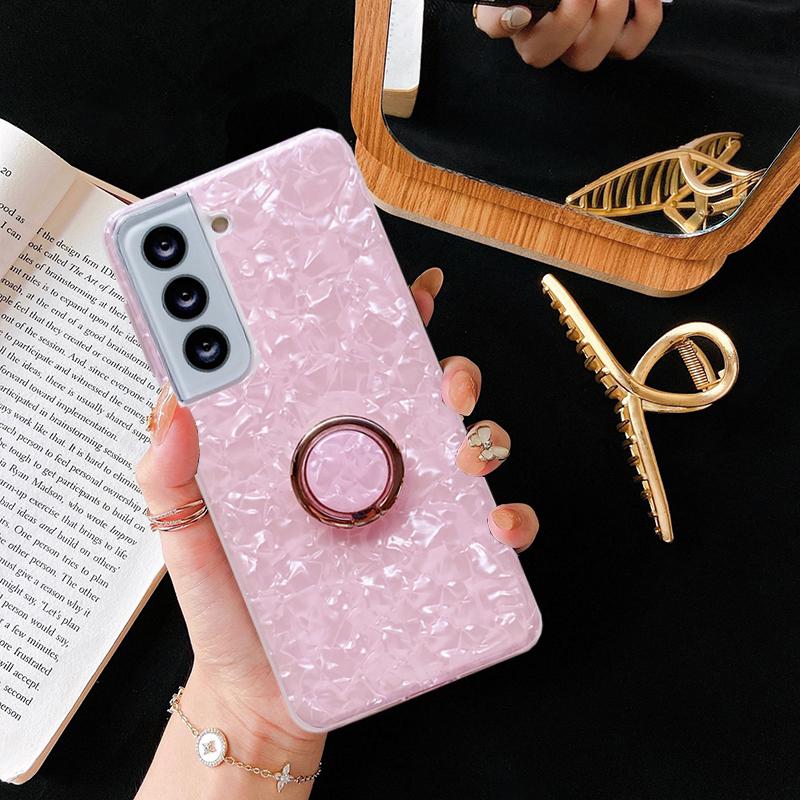 

Мягкий чехол Dream Shell с кольцом для Samsung Galaxy S22 S21 A13 A03S A22 A32 A42 A52 A12 Huawei P50 Honor 50 Redmi Note 11 10 iPhone 13 12 Pro с блестками Samsung Galaxy A13 4G розовый