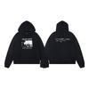 2025 Unisex Oversized Hooded Sweatshirt With Vintage Character Print Loose Fit Streetwear Casual Top