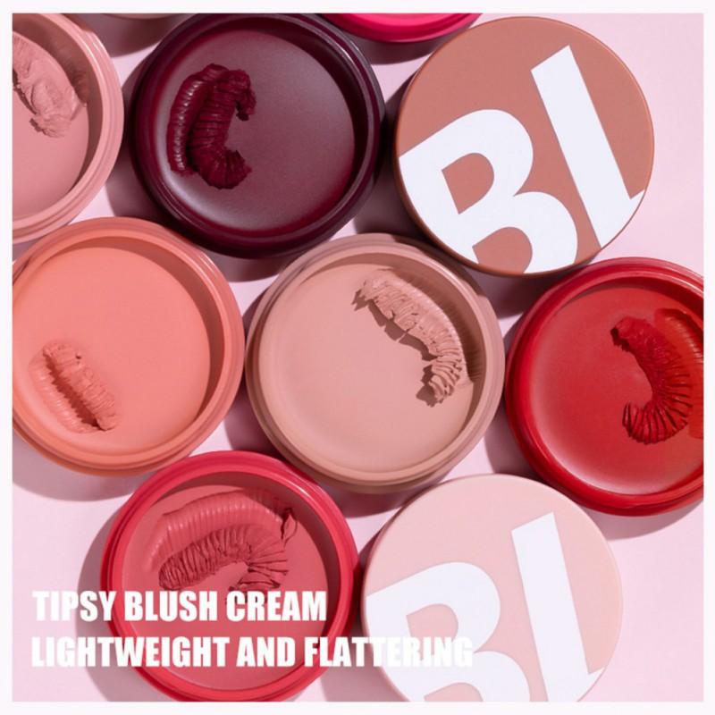 9 Colors Cheek Balm Matte Blush Waterproof And Sweatproof Moisturizing Face Blush