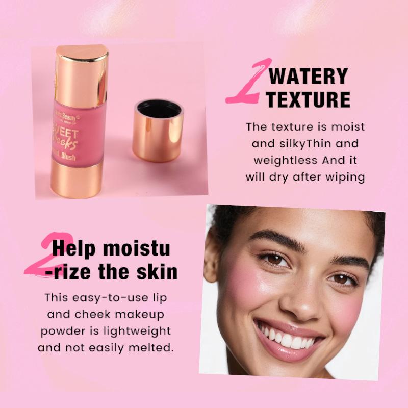 Liquid Blush Multi-Color Matte Blush Liquid Long-Lasting Easy To Color Makeup Pink Brightening Natural Cosmetics