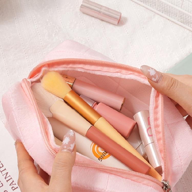 Kosmetiktasche Schöne Hautpflege-Organizer Ästhetische Kosmetiktasche Kulturtasche Federmäppchen Reise-Aufbewahrungstasche Waschbeutel