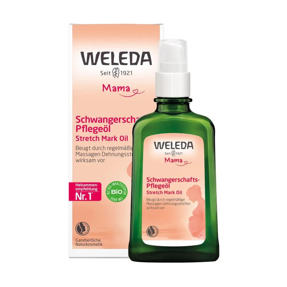 WELEDA Масло для беременных Mama Vegan 100 мл Уход за животом, бедрами и грудью