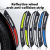 Carbon Fiber Car Wheel Eyebrow Fender Sticker Reflective Strips Warning Protector Strip For Mazda 2 3 5 6 Axela Atenza Speed 6