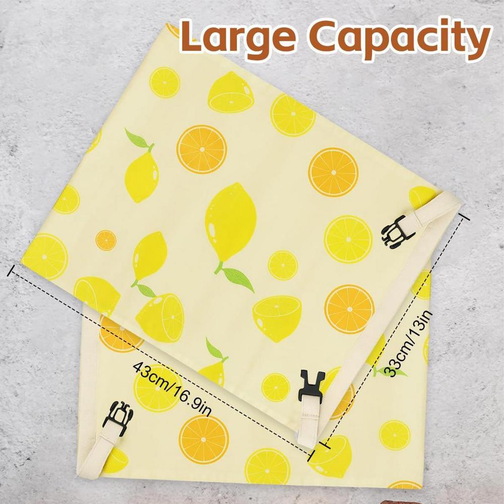 

Bread Bags Reusable Reusable Bread Food Storage Bags Food Storage Pouches Keeper Covers Supplies For Travel Fridge Freezer жовтий