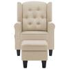 VidaXL Fauteuil de Massage avec Repose-pied Fauteuil de Relaxation Electrique Siège de Salon Salle de Séjour Maison 320170