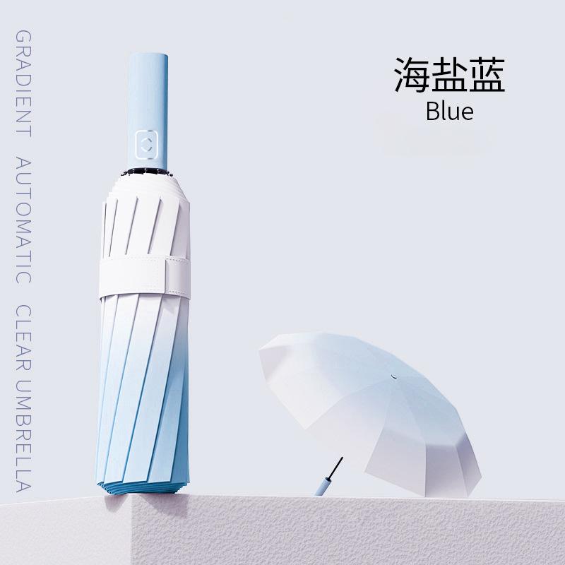 Mechanical Cyberwind Full Umbrella Automatic Umbrella Large Sturdy Wind Resistant Men's Simple Umbrella Weather and Rain Women's Double Umbrella