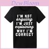 Letter Print Solid Color Streetwear T Shirt For Women With Cotton Blend Casual Top