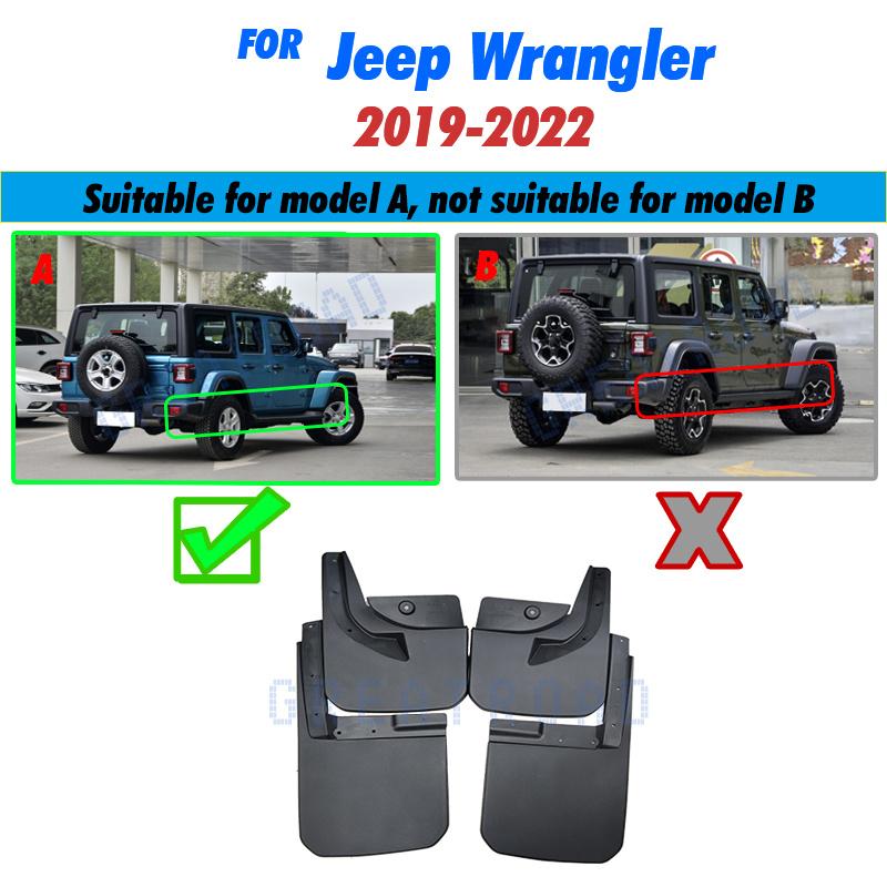 

Крылья для Jeep Wrangler Sahara JL-передние и задние брызговики, автомобильные аксессуары, автомобильный стильный брызговик, крыло 2019-2022