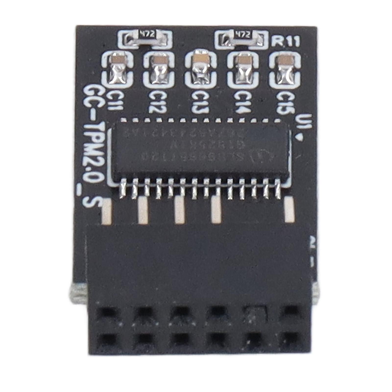 

Модуль TPM 2.0 LPC SPI 12Pin Remote Card Encryption Security Board Accessory for GIGABYTE