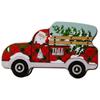 Christmas Candy Box Wrought Iron Gift Packing Box Cookie Can Candy Organizer Xmas Decor Festival Party Decoration