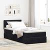 VidaXL Ottoman Bed Frame with Mattress Black 80x200 Cm Velvet, Bed Frame, Upholstered Bed Frame, Ottoman Bed Frame 3311881