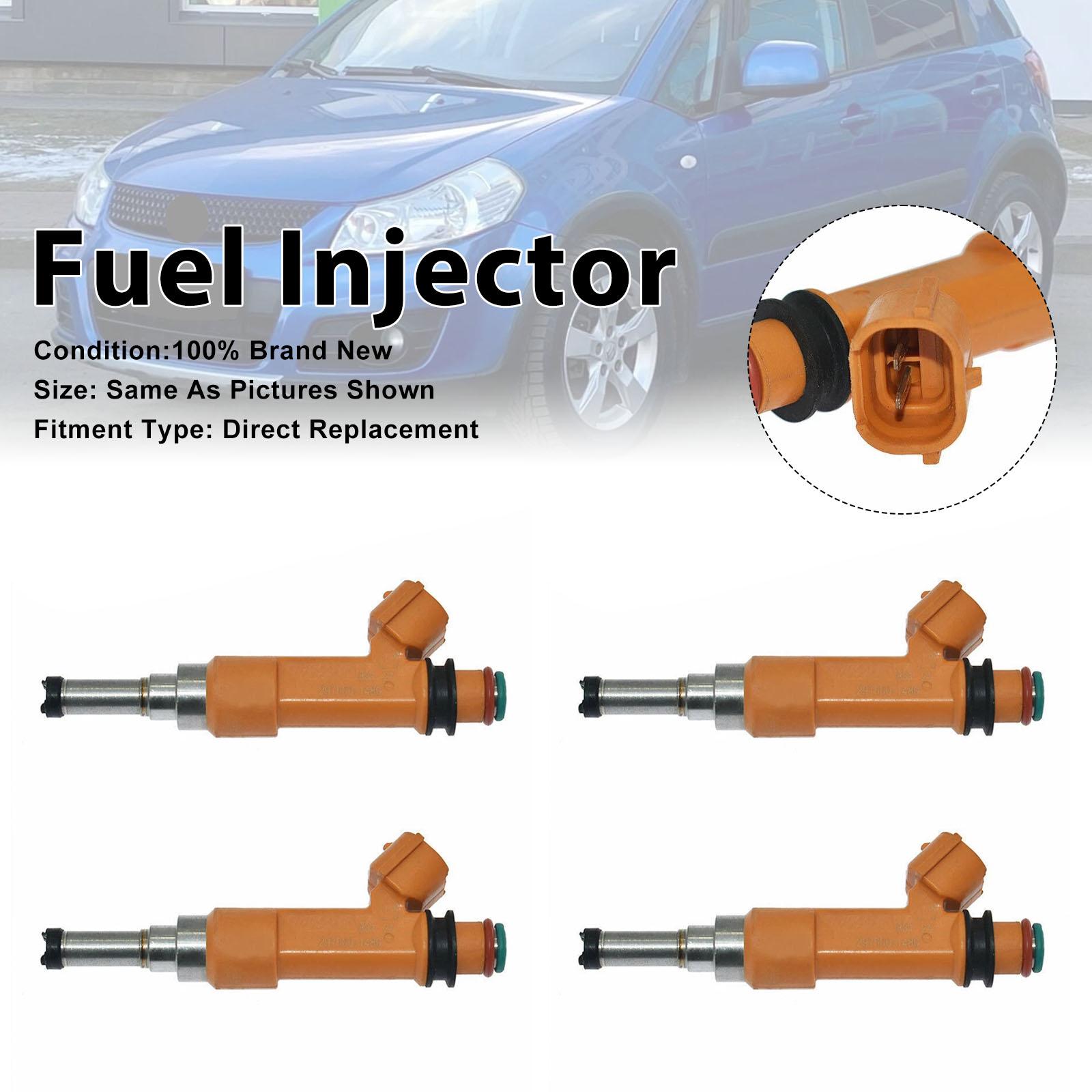 4Pcs Fuel Injector For Suzuki SX4