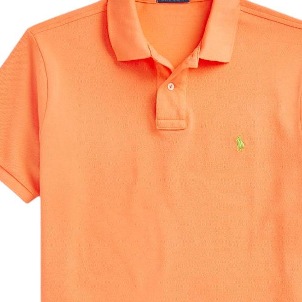 Polo Ralph Lauren Ss25 Pony Logo Embroidered Short Sleeve Cotton Polo Shirt Men Tops MNPOKNI1N821118-800