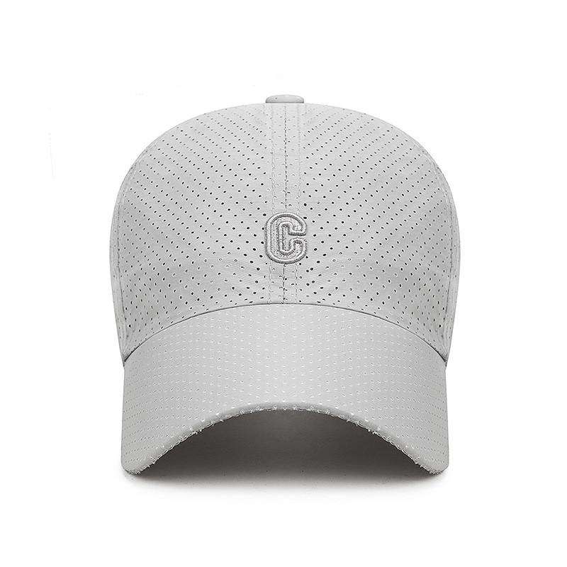 Letter Embroidered Baseball Cap With Sun Protection Breathable Lightweight For Men Women
