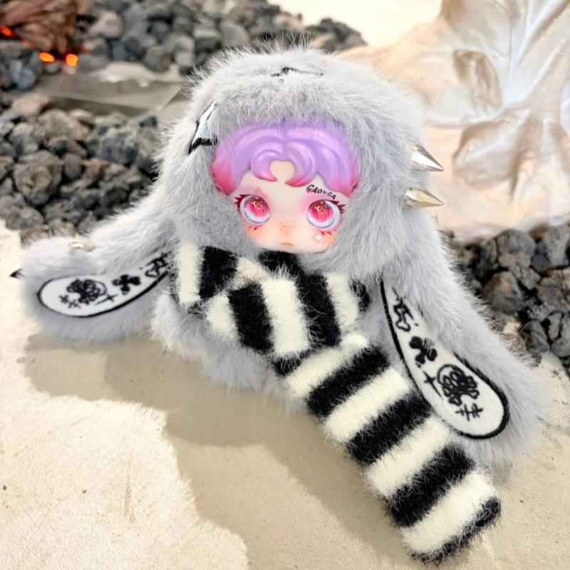 Ftfire Ossia Guji Soft Thorn Series Mini Plush Keychain Blind Box Collectible Stuffed Toy Pendant For Bag Decor Gift Display