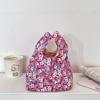 Japanese Style Printing Handbag Casual Small Item Pouch Portable Floral Wrist Bag  Daily