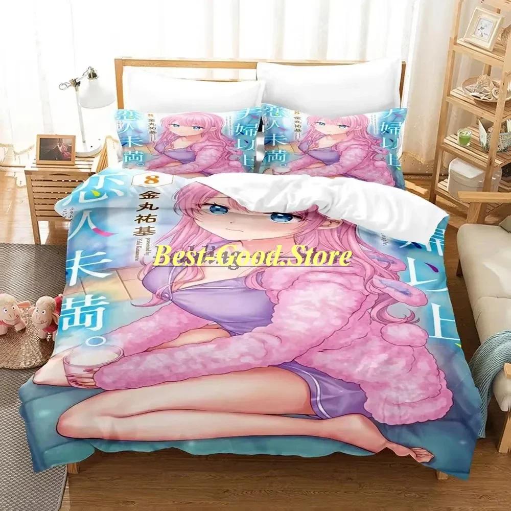 Comforter Than A Married Couple Bedding Set Printed Bed Set With Bed Soft Single Double Queen Super King Size