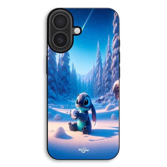 Coque de téléphone - MANIACASE - iPhone 17 - Silicone TPU - Motif Stitch - Finitions 3D
