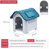 Xinding Rainproof & Windproof Outdoor Plastic Dog Kennel - Winter Dog House for Medium to Large Dogs