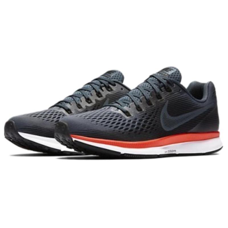 Nike Air Zoom Pegasus 34 Blue Fox Bright Crimson Sneakers 880555-403