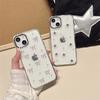Applicable Iphone17Promax Pentagram Mobile Phone Case Apple 15Plus Bow 14 Glitter Silicone Soft Case