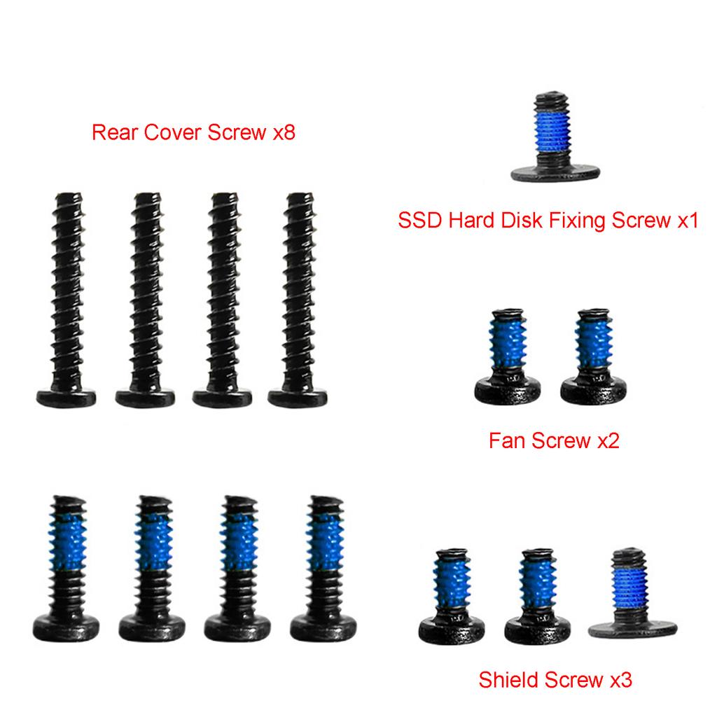 For Steam Deck Gamepad Controller Screwdriver Tear Down Repair Tool with Screws Game Tools Kit