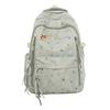 Schoolbag Large Capacity Student Backpack Women's Travel Light Casual Versatile Backpack Star Light Travel College Style School Bag