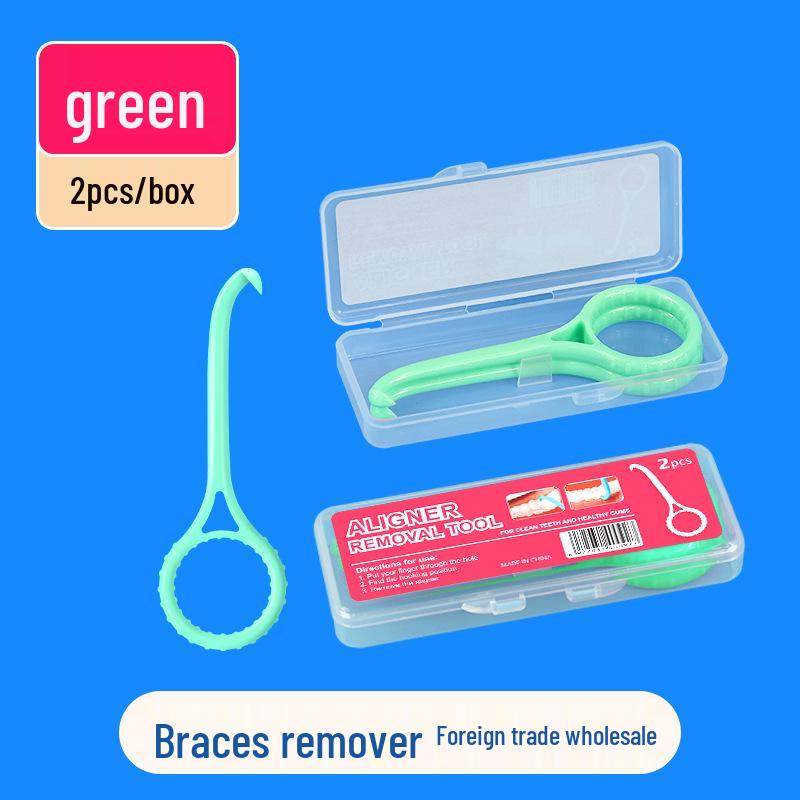Invisible Braces Remover and Retainer Removal Hook in Individual Packaging