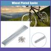 THIRTY SIX 13G J Bend Bicycle Galvanized 266mm 1047" Cycle Spokes Universal