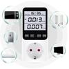 LCD Digital Power Meter EU US UK AU Plug Energy Meter Electronic Wattmeter Voltmeter Ammeter Electricity Cost KWH Monitor
