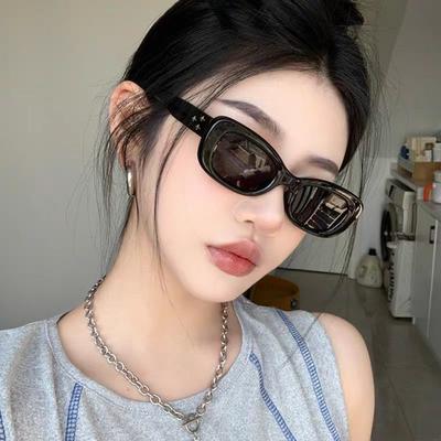 Starry Sky Cat Eye Small Square Sunglasses Sunglasses Women'S Advanced Sense Anti-Ultraviolet Polarized Sunglasses