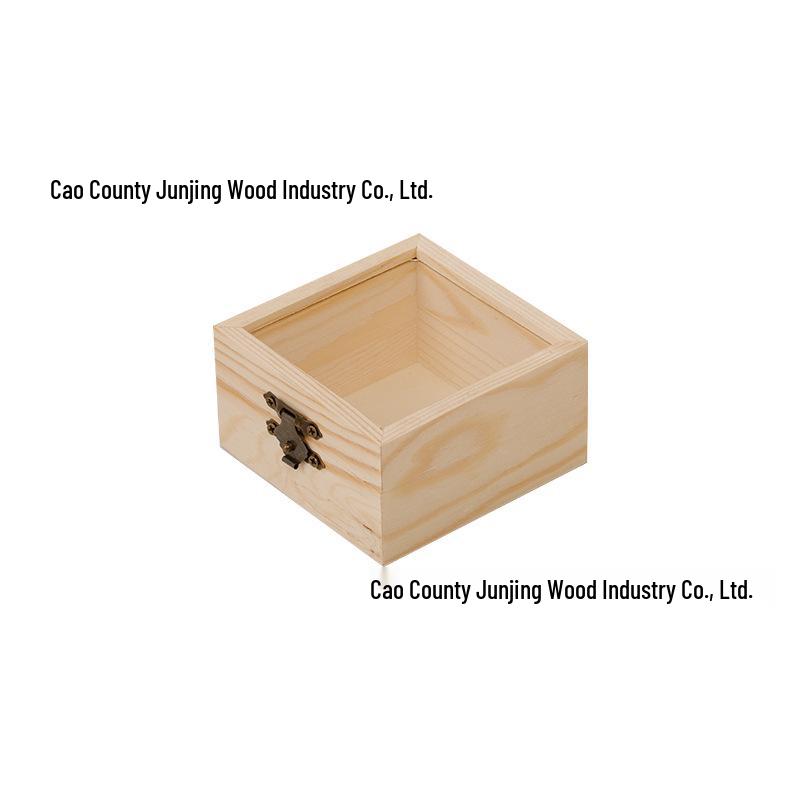 Wooden Box with Glass Lid: Souvenir, Festival, Birthday Gift, Preserved Flower Display, Jewelry Storage