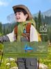 Right European Boys' Fleece-Lined Winter Jacket - Thick Warm Cotton Clothing for Toddlers