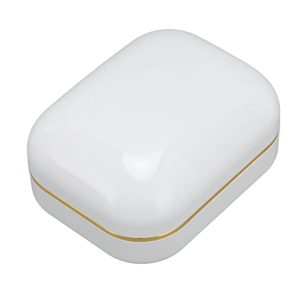LED Light Pendant Box Necklace Display Case Waterproof Large Capacity LED Light Necklace Holder Storage Case