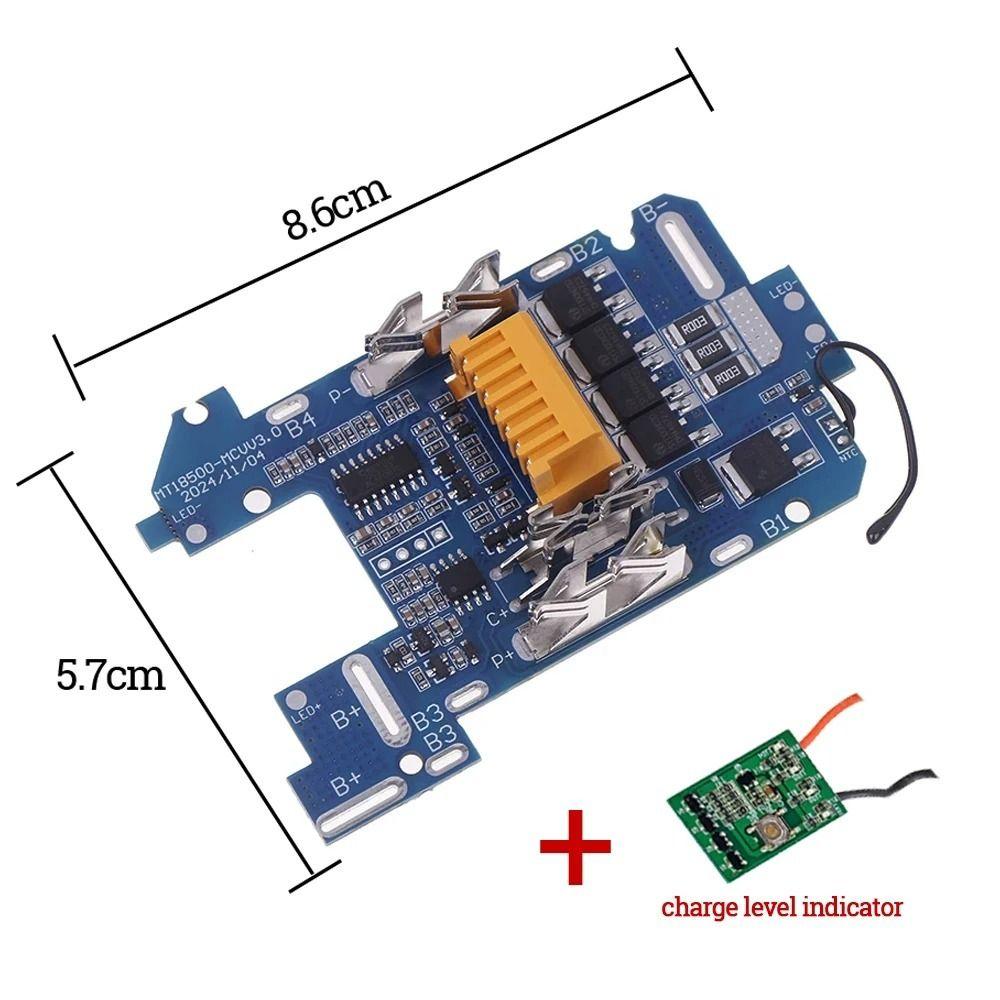 Overheat Protection Battery Charging Protection Board Overvoltage Protection Flame Retardant Protection Circuit Board for Makita