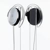 Audio-Technica ATH-EQ300M Silver Ear Fit On-Ear Headphones Comfortable Ear-Hook Design for Clear Sound