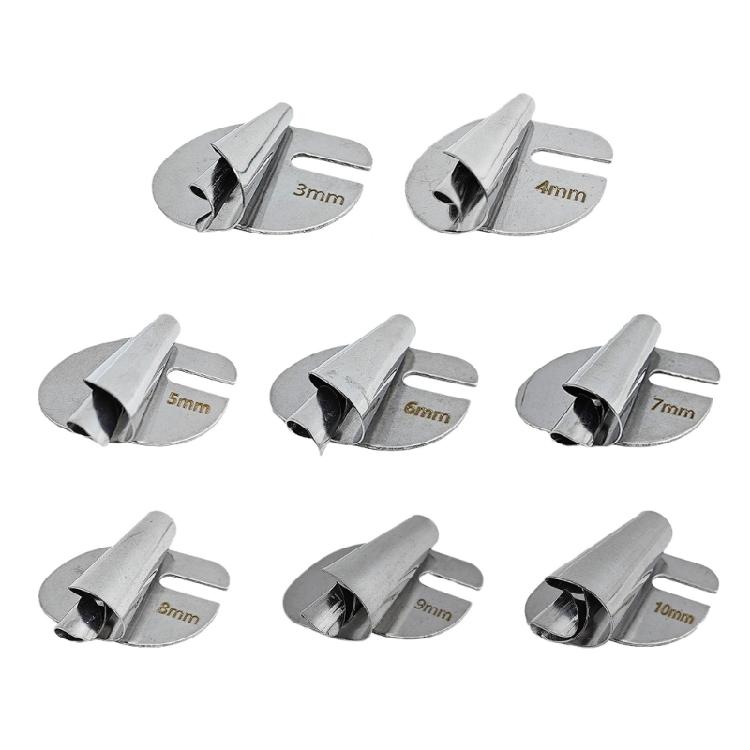 3mm-10mm 8 Sizes Wide Rolled Hem Sewing Machine Presser Foot