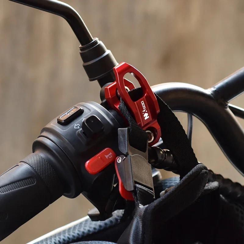 For Honda NX500 NX 500 2025 2025 Motorcycle CNC Aluminum Brake Master Cylinder Holder Clamp Bracket Bag Hook Helmet Hanger