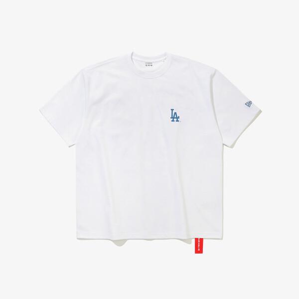 

New Era Mlb La Dodgers Team fLag T shirT whiTe 15147513 white/L
