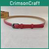 Minimalist Pu Leather Belt For Women With Alloy Buckle Suitable For Work And Daily Use
