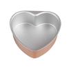 Utol 6-inch Solid Bottom Heart Cake Molds (Set of 2)