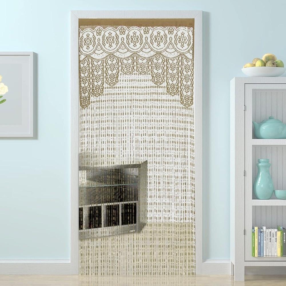 String Door String Curtain Jacquard Wall Closet Curtain Boho Door Drapes  Curtain Decorations