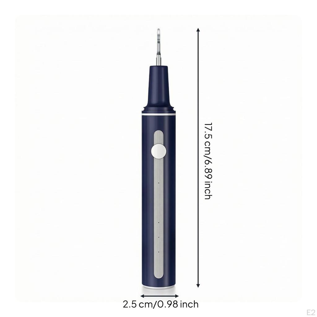 Electric Oral Scaler Handheld with Metal Tip PenStyle Hygiene for Adults,