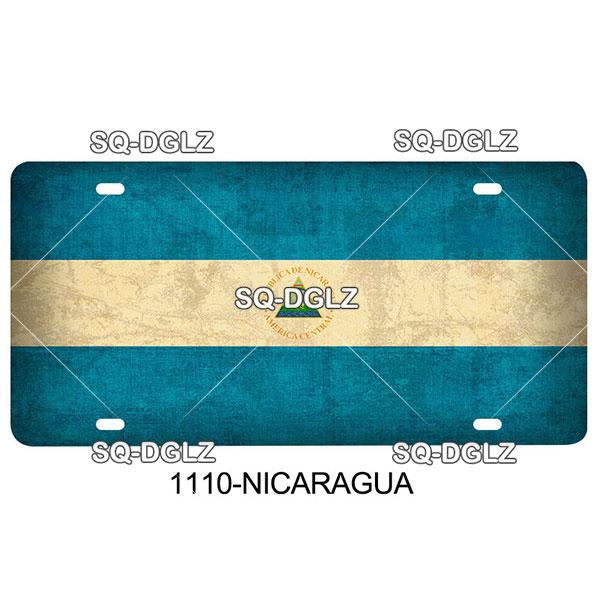 [SQ-DGLZ] M-P Country Flag 15x30cm Metal Sign Vintage Plaque Tin Sign Wall Decor For Bar Pakistan/Netherlands/Malaysia