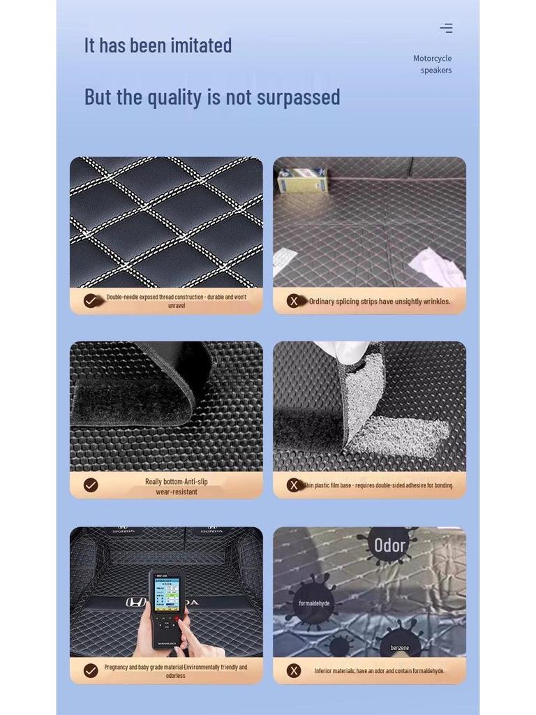 2025 Fangchengbao Bao 7 Trunk and Tail Box Thickened Mat