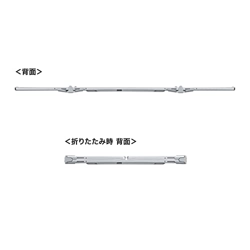 SANWA SUPPLY Bluetooth Folding Full Keyboard (White) SKB-BT35W