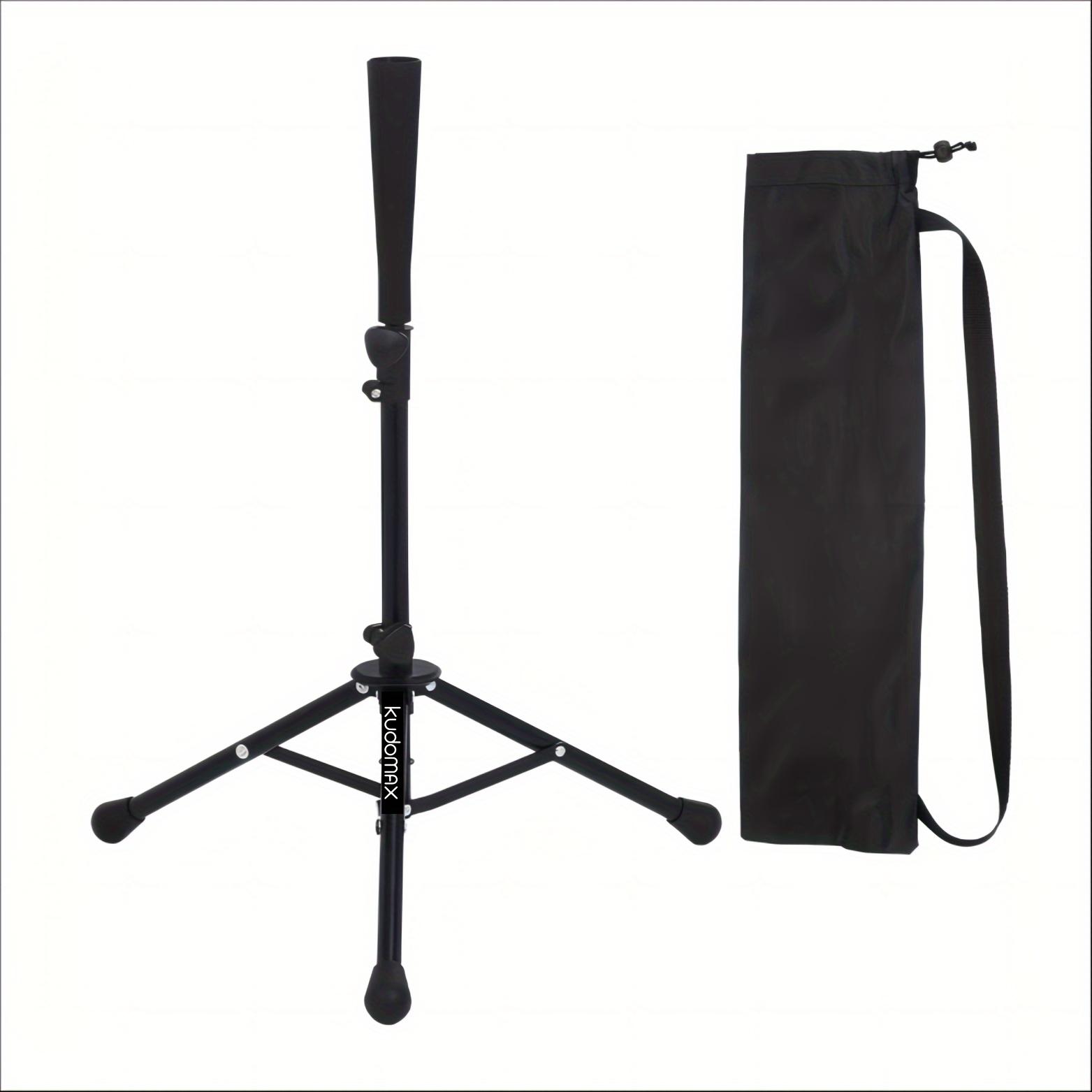 

Portable Baseball Softball Batting Tee Steel Adjustable Height Sturdy Tripod Stand for Outdoor Training with Carry Bag