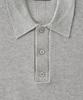 ANALOG MOOD Hachi Button-Up Collar Knit (Gray)